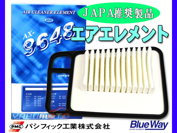 ѥå MK21S ѥ HE22S 若R MH23S   ե륿 ꡼ʡ ѥեå BlueWay AX-9648