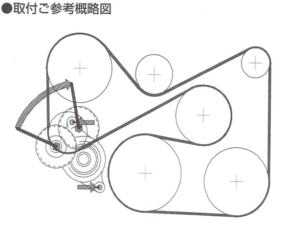 マツダ デミオ ベリーサ アクセラ 純正品番 ZJ01-15-980 等 Vベルト