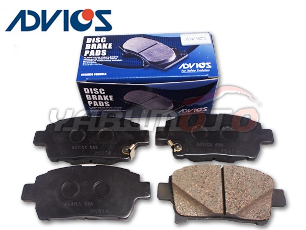 トヨタ マークX ドライブジョイ リア ブレーキパッド 5個セット V9118-P036 DBA-GRX120 DBA-GRX125 05.11 - 09.10 DRIVEJOY ディスクパッド トヨタ マークX ドライブジョイ リアブレーキパッド 5個セット