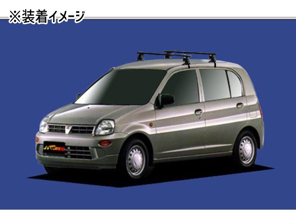 ミニカ H42A H47A 5ドア システムキャリア ベースキャリア 屋根置き 