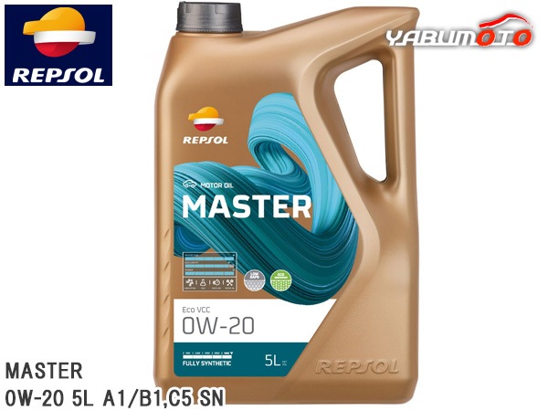 REPSOL ���󥸥󥪥��� MASTER ECO-VCC 0W-20 5L A1/B1 C5 SN 007454 �������� �ޥ�������� �⡼���������� ��ץ���