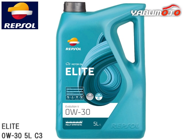 REPSOL ���󥸥󥪥��� ELITE ���ܥ�塼�����V 0W-30 5L C3 007458 �������� ���꡼�ȥ�� �⡼���������� ��ץ���