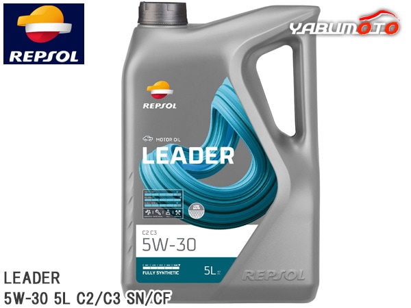REPSOL ���󥸥󥪥��� LEADER C2 C3 5W-30 5L C2/C3 SN/CF 007462 �������� �꡼������� �⡼���������� ��ץ���