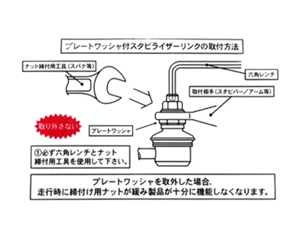 86 ZN6 スタビライザーリンク フロント 左右共通 片側 1本 SL-A180-M