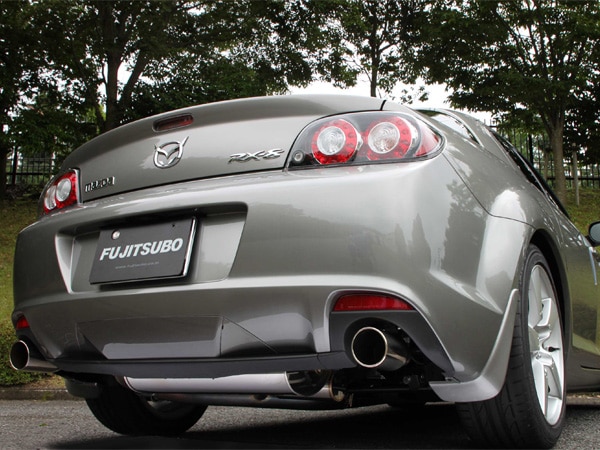 マツダ 純正 SE3P RX-8 RX8マフラー ノーマル リアマフラー 中間パイプ 