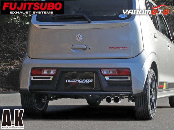 フジツボ マフラー A-K エーケー HA36S アルトワークス 4WD R06A H27