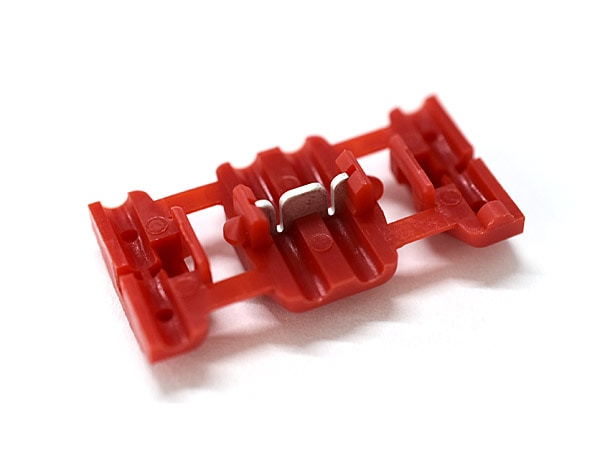 エレクトロタップ 赤 100個 SPTV09S共通 適用電線範囲0.5～0.85