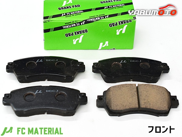 TOKAI MATERIAL ブレーキパッド MN-376 MN-375 タント LA650S LA660S ブレーキパッド フロント 前 FCマテリアル 旧
