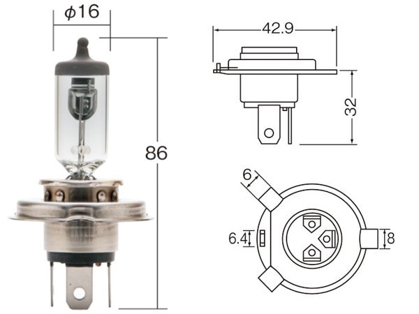 Koito Halden H4 ヘッドライト Koito Halden H4 ヘッドライト Amazon.co.jp: 【外側】【小糸