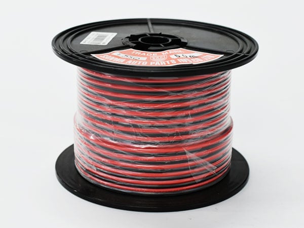 SAPI 三和自動車部品工業 配線コードW ダブル 50m 1.25sq 1.25φ 赤黒