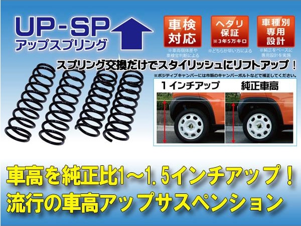 アクア X-URBAN NHP10 アップスプリング RG レーシングギア 前後セット