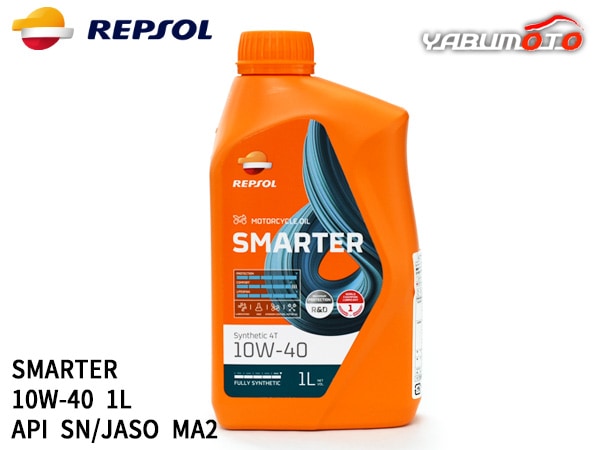 REPSOL ���󥸥󥪥��� 2���� ���ޡ����� ���󥻥ƥ��å� 4T 10W-40 1L 007435 �������� API SN JASO MA2 �Х��� ��ץ��� 10W40