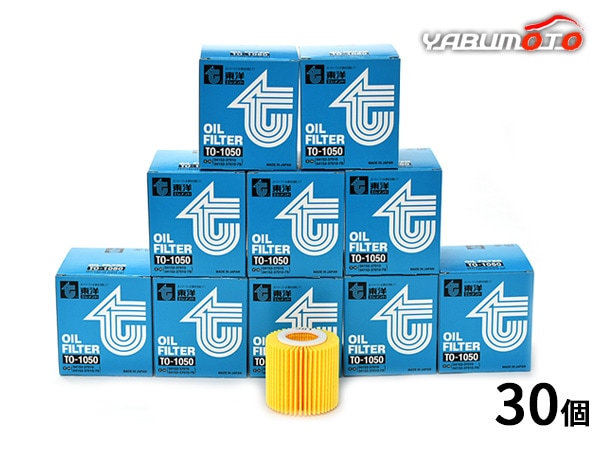 東洋エレメント オイルエレメント オイルフィルター TO-1050 30個