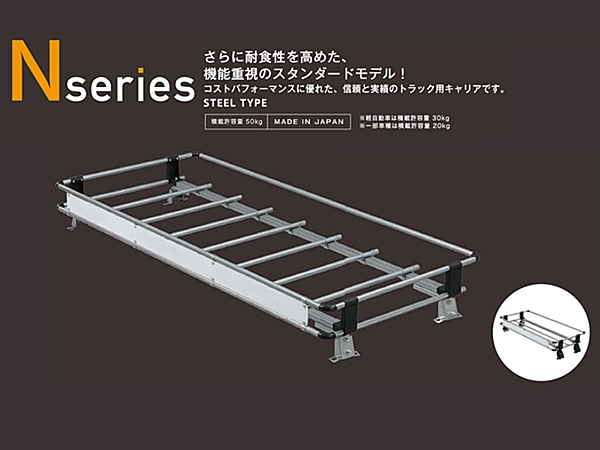 キャリィ DA16T スーパーキャリイ除く H25.9～ ルーフキャリア TUFREQ