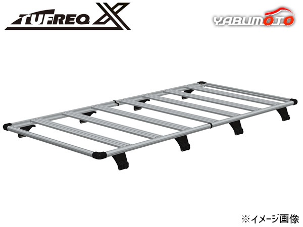 ハイエース H2# 標準ルーフ H16.8～ ルーフキャリア フラット TUFREQ