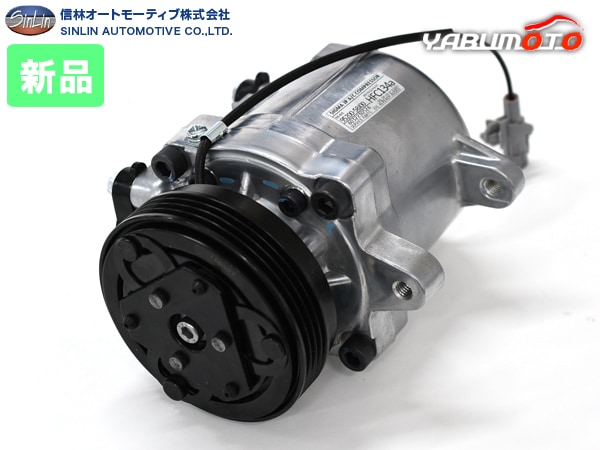 ラパン HE21S エアコンコンプレッサー 社外新品 コア返却不要 信林