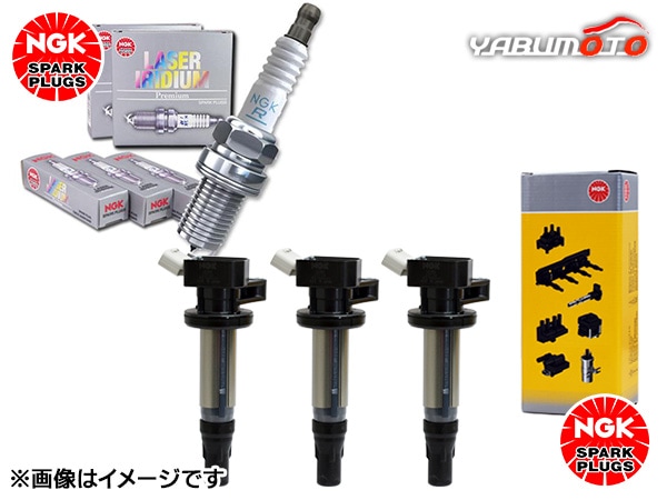 エブリイ DA17V NGK レーザー イリジウム プラグ 96280 SILKR7F11 3本
