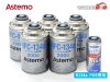 �������󥬥��򴹥��å� HFC-134a Astemo (����Ω) 200g��5�� POE �ϥ��֥�å� �������󥪥��� 1�� 79359 �緿�Х� ���ܥå����� R134A