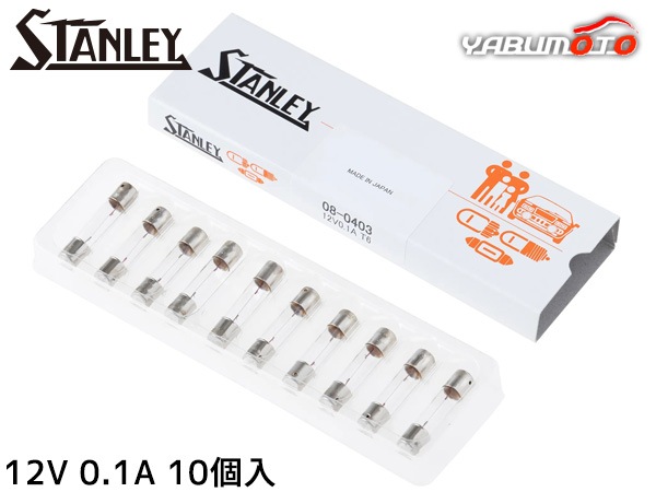 �ߥ˥��奢�ŵ� T6 12V 0.1A 10������ 08-0403 ������졼�ŵ� STANLEY �Ρ��ޥ��ŵ� Ķ�����ŵ�