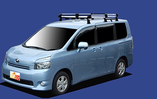 ヴォクシー ZRR75G ZRR75W H19.6～H26.1 ルーフキャリア 6本脚