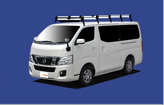 NV350キャラバン キャラバン E26 H24.6～ 標準ルーフ ルーフキャリア 