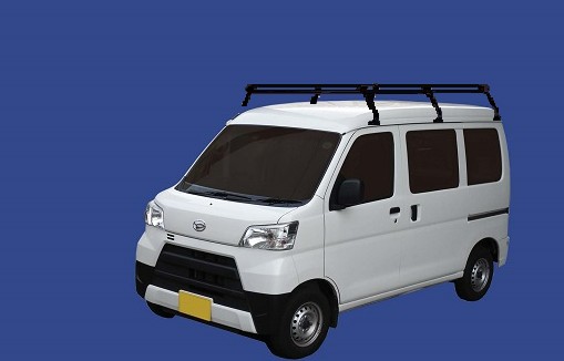 ハイゼットカーゴ S320V S321V S331V ハイルーフ ルーフキャリア 長さ 