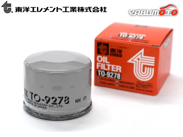デリカ D:2 MB37S オイルフィルター オイルエレメント 東洋エレメント