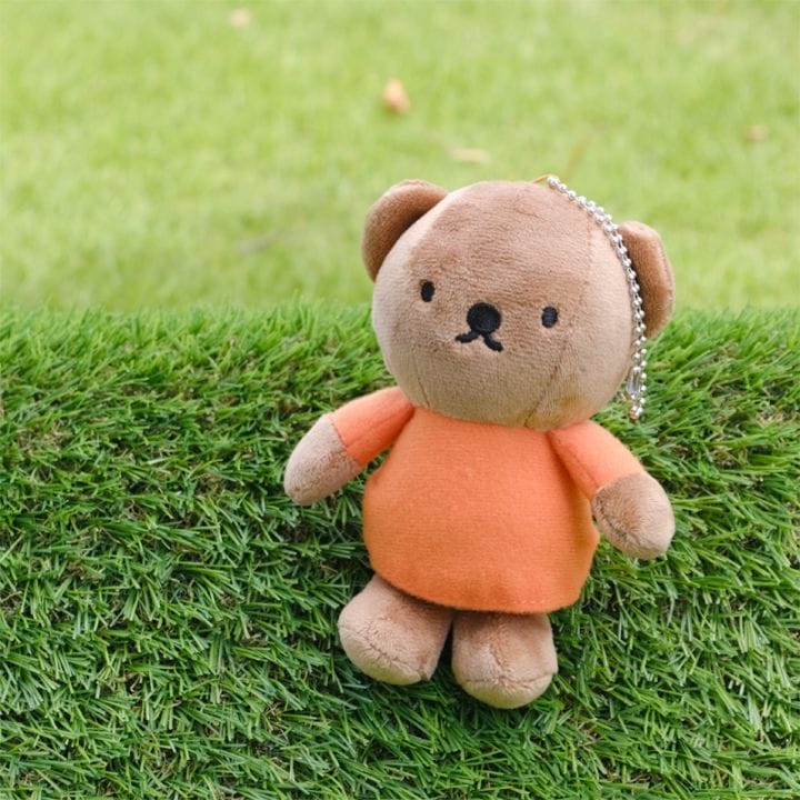 ミッフィーボリス　りんごぬいぐるみmiffy&Boris マスコットキーチェーン ブルーナ miffy&Boris ミッフィー マスコット りんご ブルー