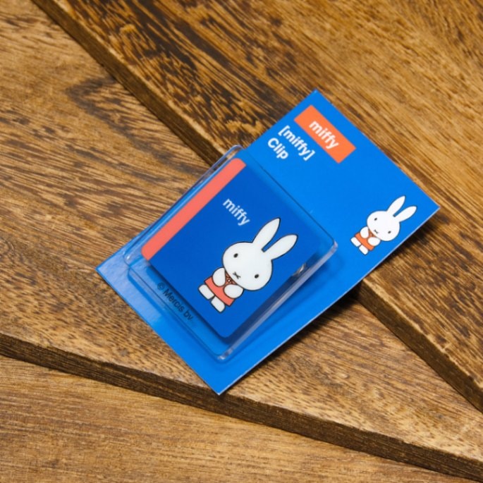 [EB317B] ミッフィーえほん ピン付きクリップB “miffy” [miffy][Dick Bruna]