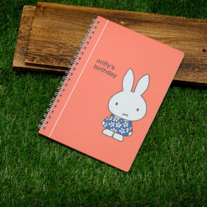 [EB315A] ミッフィーえほん A5リングノートA “miffy's birthday” [miffy][Dick Bruna]
