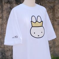 ߥåե70th ɡ֥å åץꥱT ۥ磻 [MF-9262][miffy][Dick Bruna]