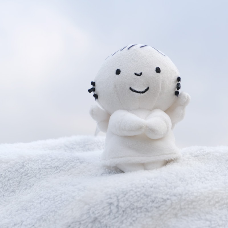 ちょっこりバッグチャーム Dick Bruna 天使 しろいはね [162077][miffy][Dick Bruna]