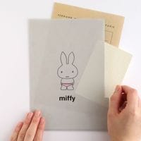 [BM-444] A5�ݥ��åȥ��ꥢ�ե����� �ߥåե����١����å� ���졼 [miffy][Dick Bruna]