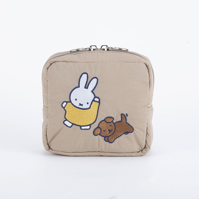 HEMING'S パフスクエアポーチ PLAY [45221_02][miffy][Dick Bruna]