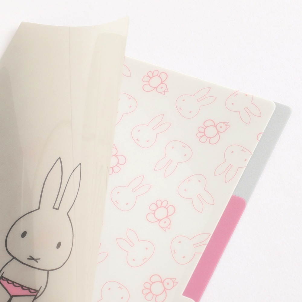 [BM-444] A5�ݥ��åȥ��ꥢ�ե����� �ߥåե����١����å� ���졼 [miffy][Dick Bruna]