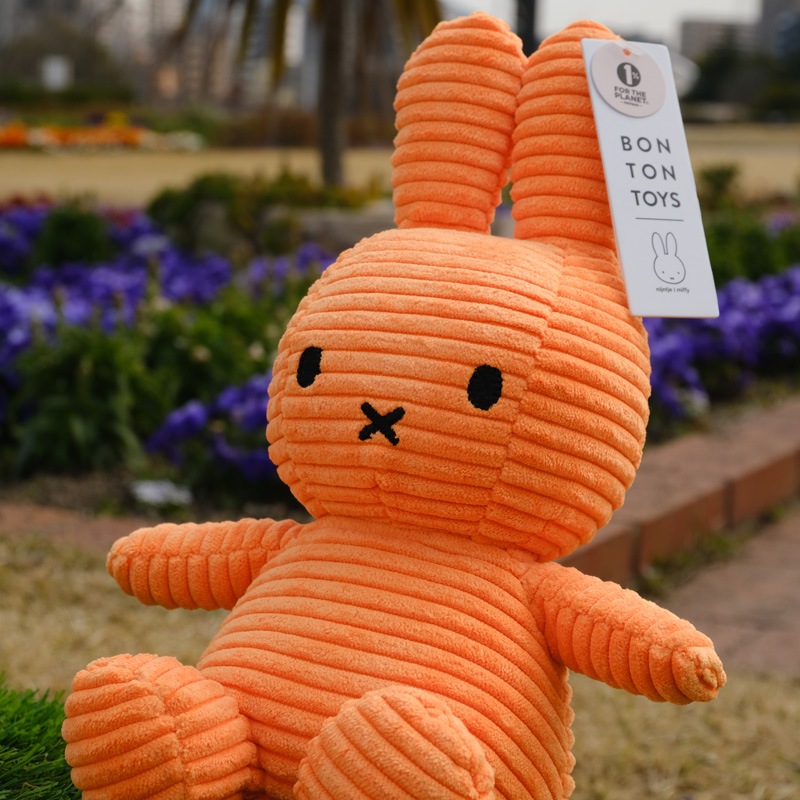 [BTT-001OR] �����ǥ�����ߥåե��� �̤������ 23cm ����� [BON TON TOYS][Corduroy nijntje][miffy][Dick Bruna]