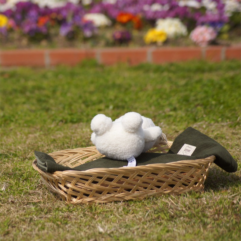 [BTT-006CR] �ꥵ������ƥǥ� �ߥåե��� 23cm ���꡼�� [BON TON TOYS Recycle Teddy][miffy][Dick Bruna]