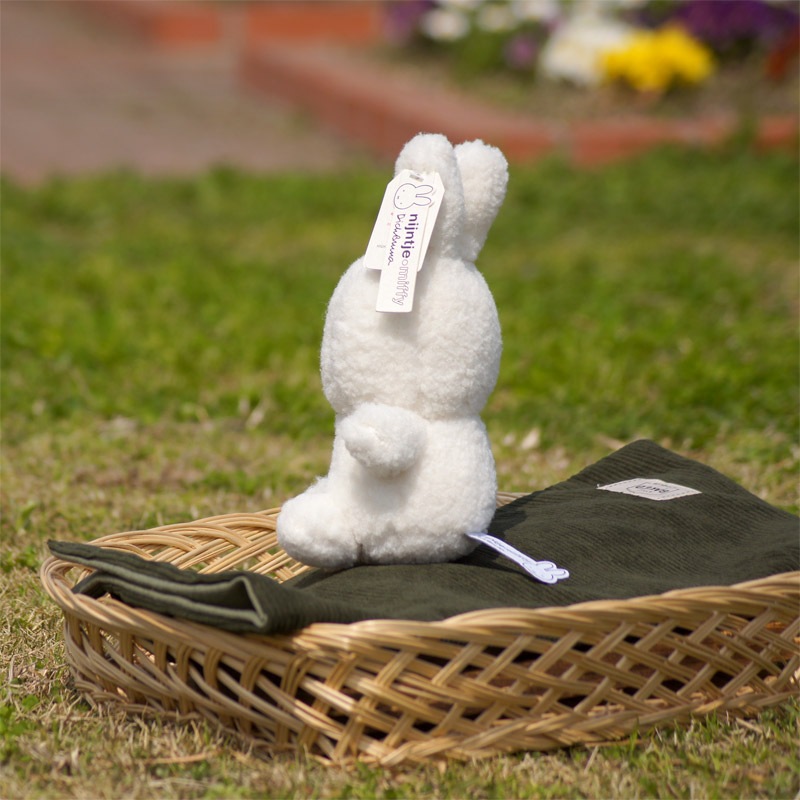 [BTT-006CR] �ꥵ������ƥǥ� �ߥåե��� 23cm ���꡼�� [BON TON TOYS Recycle Teddy][miffy][Dick Bruna]