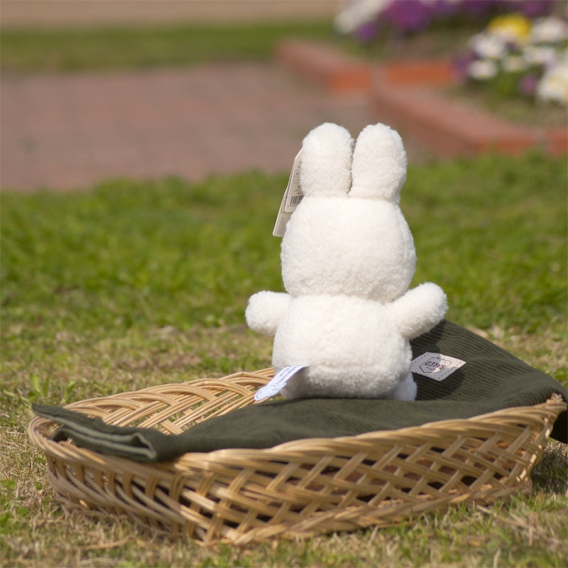 [BTT-006CR] �ꥵ������ƥǥ� �ߥåե��� 23cm ���꡼�� [BON TON TOYS Recycle Teddy][miffy][Dick Bruna]