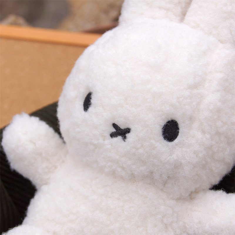 [BTT-006CR] �ꥵ������ƥǥ� �ߥåե��� 23cm ���꡼�� [BON TON TOYS Recycle Teddy][miffy][Dick Bruna]