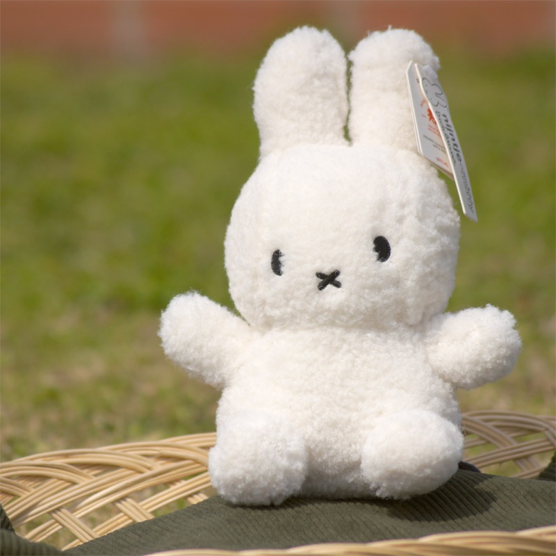 [BTT-006CR] �ꥵ������ƥǥ� �ߥåե��� 23cm ���꡼�� [BON TON TOYS Recycle Teddy][miffy][Dick Bruna]