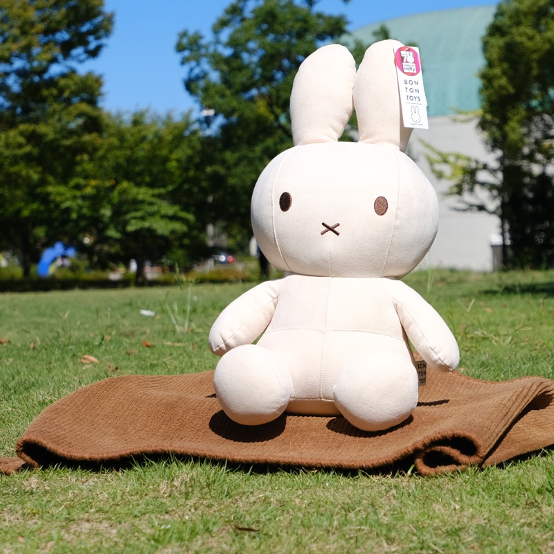 [BTT-062BE] miffy70 Ltd. Faux Suede Beige 50cm [BON TON TOYS][miffy][Dick Bruna]