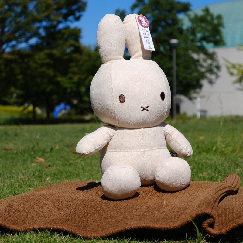 [BTT-061BE] miffy70 Ltd. Faux Suede Beige 35cm [BON TON TOYS][miffy][Dick Bruna]