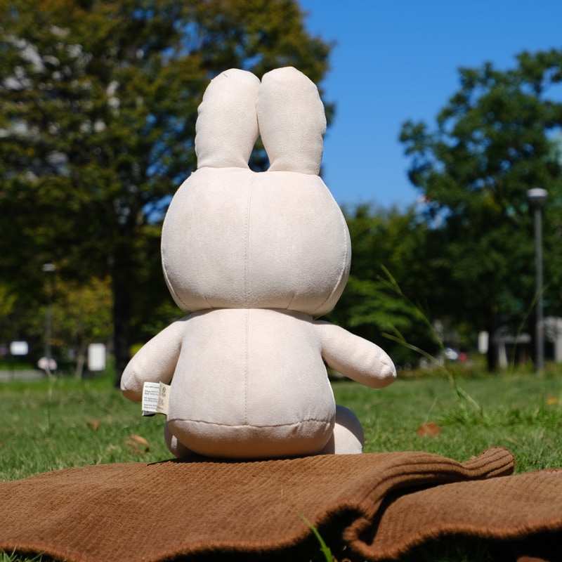 [BTT-061BE] miffy70 Ltd. Faux Suede Beige 35cm [BON TON TOYS][miffy][Dick Bruna]