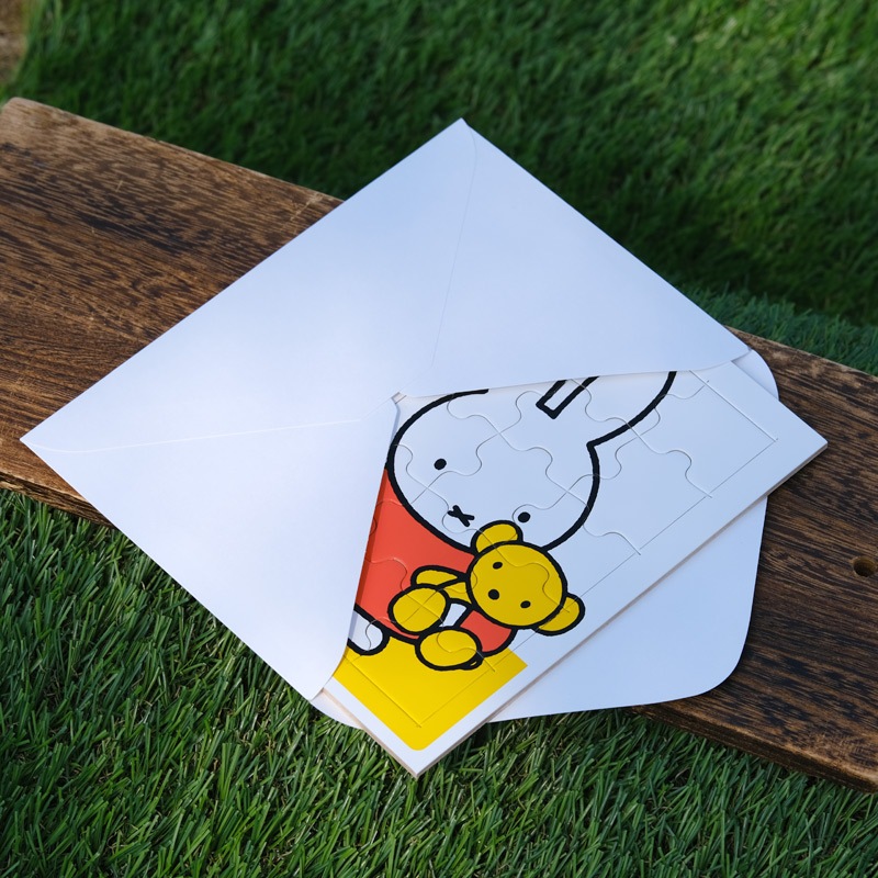 [DB1101B] �ڤΥ��������ѥ��륫���� �ߥåե���and�٥� [miffy][Dick Bruna]