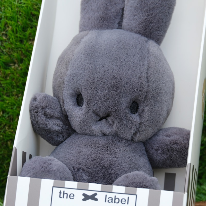 [BTT-045GY] ���������ߥåե��� 23cm ���ե�BOX ���졼 [BON TON TOYS][miffy][Dick Bruna]