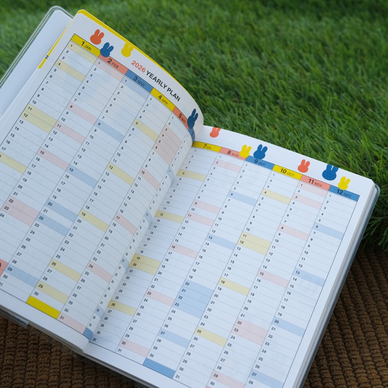 ǥå֥롼 2026 ꡼ A6 ԥ ޥ󥹥꡼꡼ [02BD-1P][miffy][Dick Bruna]