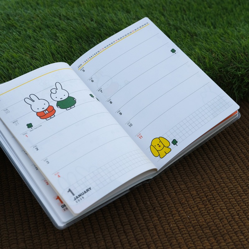 ǥå֥롼 2026 ꡼ A6 ԥ ޥ󥹥꡼꡼ [02BD-1P][miffy][Dick Bruna]