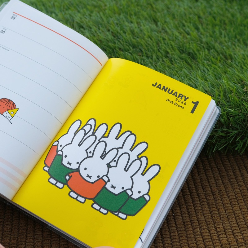 ǥå֥롼 2026 ꡼ A6 ԥ ޥ󥹥꡼꡼ [02BD-1P][miffy][Dick Bruna]