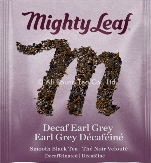 アールグレイデカフェ | 業務用商品,ティーパウチ,紅茶 | Mighty Leaf